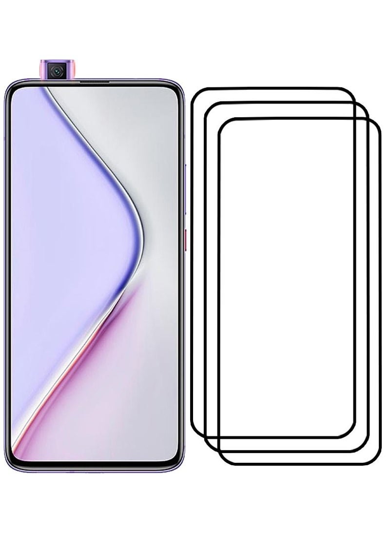 CATANES 3 Pack For Xiaomi Redmi K30 Pro Zoom Screen Protector Tempered Glass Full Glue Back  - Image 2