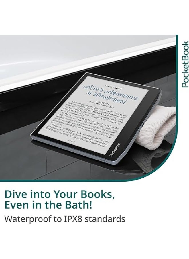 PocketBook - ERA COLOR E-READER | Eye-Friendly 7'' E-Ink Kaleido 3 Touch-Screen | Audio-Book & E-Book Reader | Waterproof | Text-to-Speech Function | Built-in Speaker | WiFi & Bluetooth - Stormy Sea - Image 1