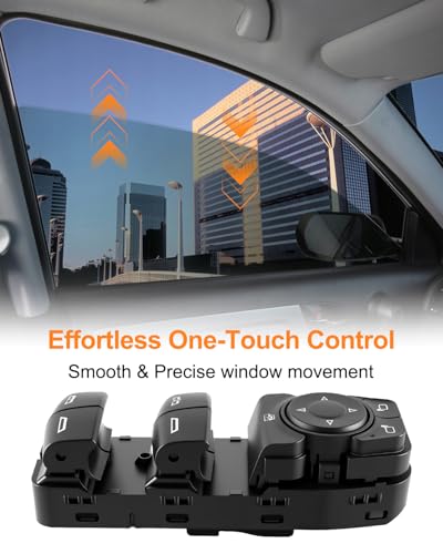 QAGGUM Master Power Window Switch Fit for Select Buick Chevrolet GMC 2016-2025 Models, Front Driver Side Door Window Control Switch Replace 84699725 23308155 84139693 84513464 - Image 4