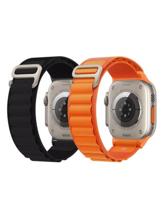 Black/Orange