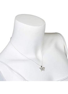 Dicksons New Creations Butterfly Silver Plated 18 Inch Chain Pendant Necklace  - Image 4