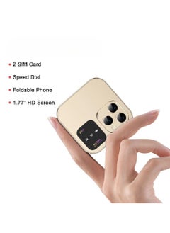 Hope Hope Flip Mobile Phone - Dual SIM Unlocked GSM Foldable Cellphone with Auto Call Record, FM Radio, Speed Dial, Magic Voice ,Compact & User-Friendly for Seniors and Kids  - Image 3