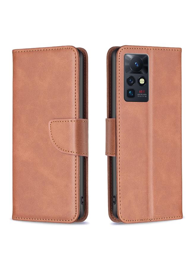 زبون جراب لهاتف Infinix Zero X / X Pro مصنوع من جلد الحمل - Image 1