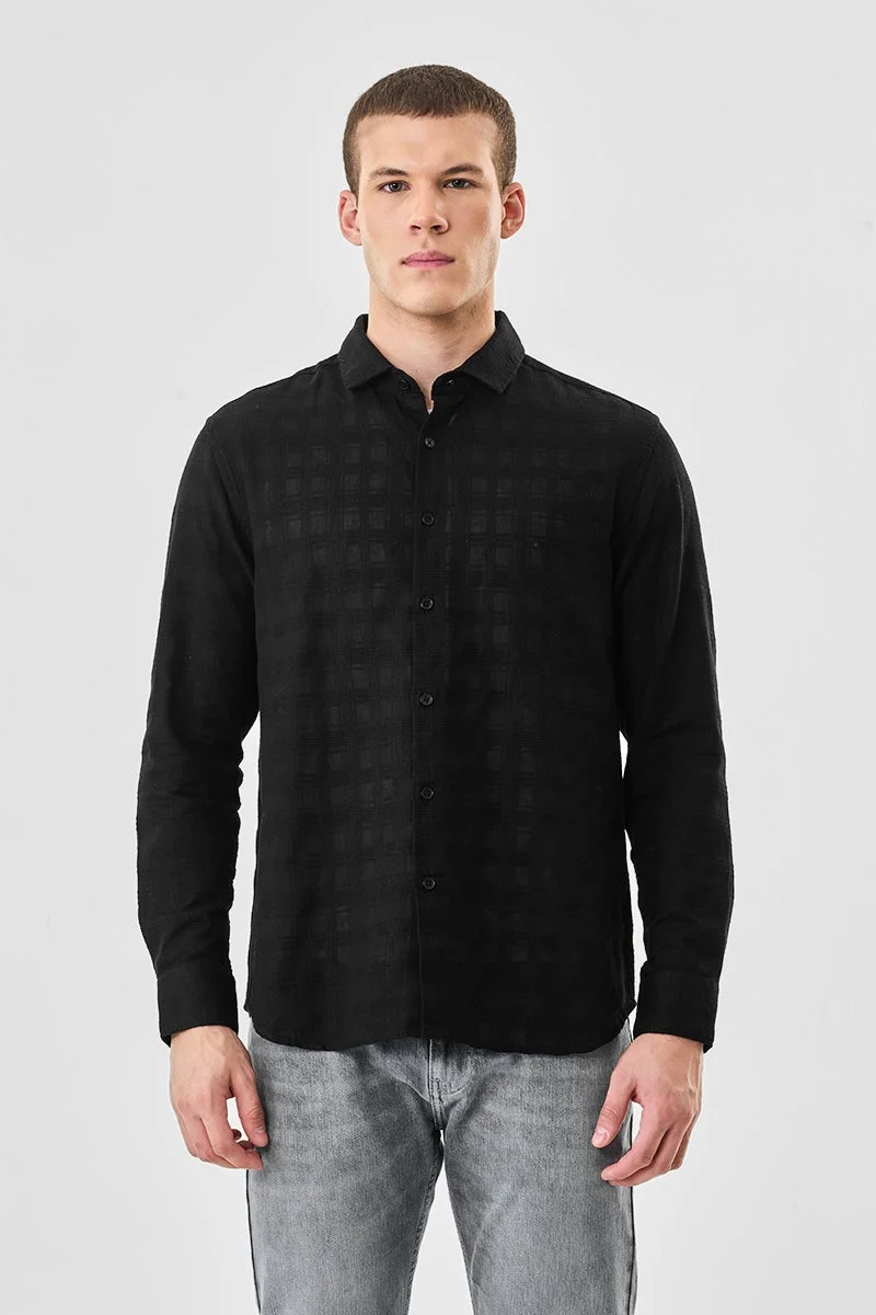 SNITCH Checks 100% Cotton Regular Fit Shirt