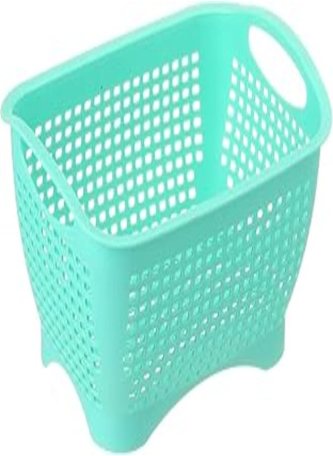 ElYassin Elyassin plastic rectangular hand basket, small, assorted colors 