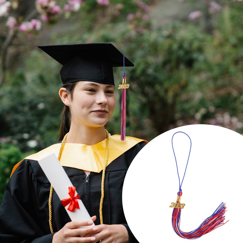 1 Set of Grad Graduation Hat Tassels 2023 Graduations Cap Tassels Decors Graduation Caps Tassels - Image 4