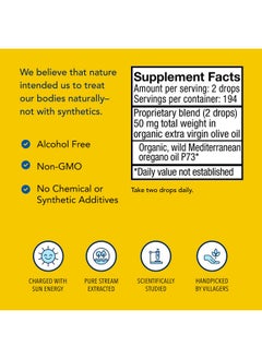 North American Herb & Spice North American Herb And Spicesuper Strength Oreganol P73 .45 Ounce  - Image 5