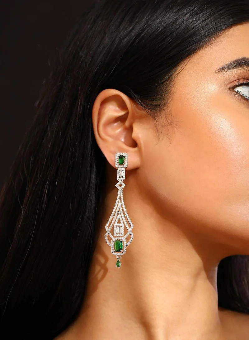 Priyaasi Plated Drop Earrings