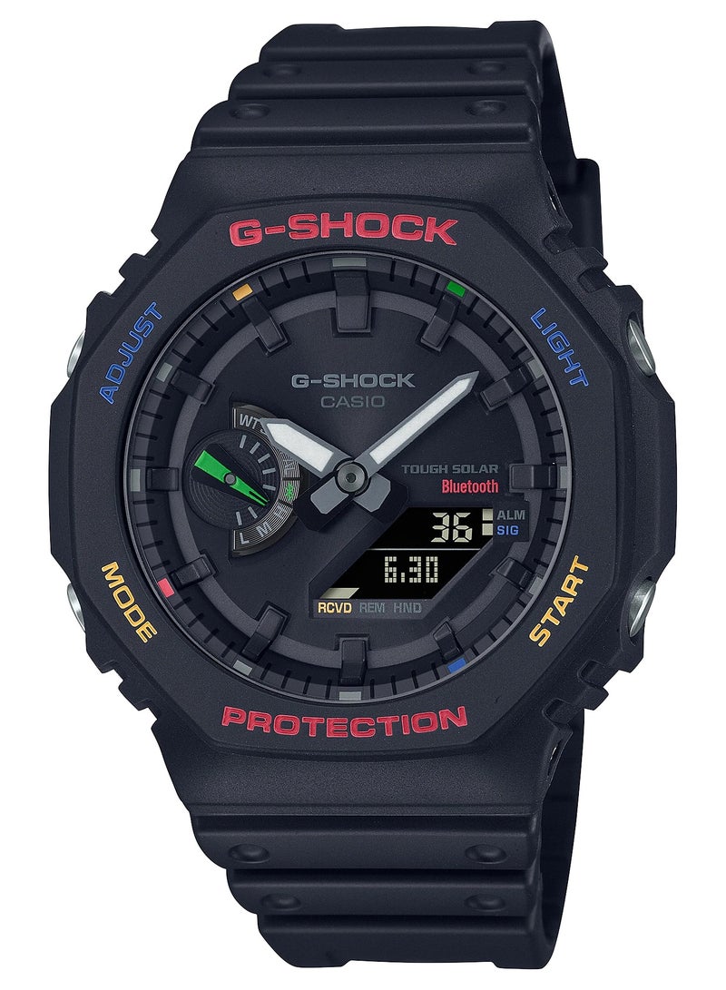 G-SHOCK Casio Analog-Digital Black Dial Men's Watch-GA-B2100FC-1ADR - Image 1