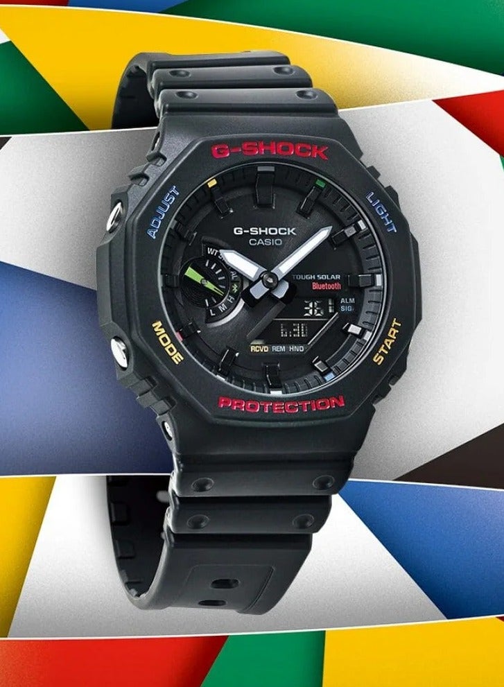 G-SHOCK Casio Analog-Digital Black Dial Men's Watch-GA-B2100FC-1ADR - Image 2