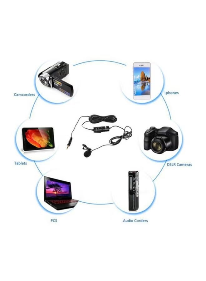 BOYA By-M1 Lavalier Stereo Clip Microphone BY-M1 Black - Image 2