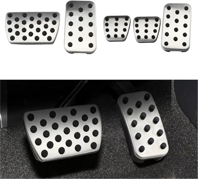 Vuzmode Stainless Steel Pedal Pad Set - Image 2