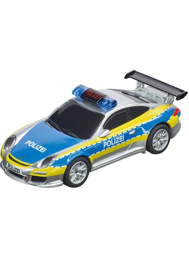 Carrera كاريرا 64174 بورش 911 شرطة 1:43 نموذج سيارة سباق سلكية GO مسارات سباق سيارات سلكية