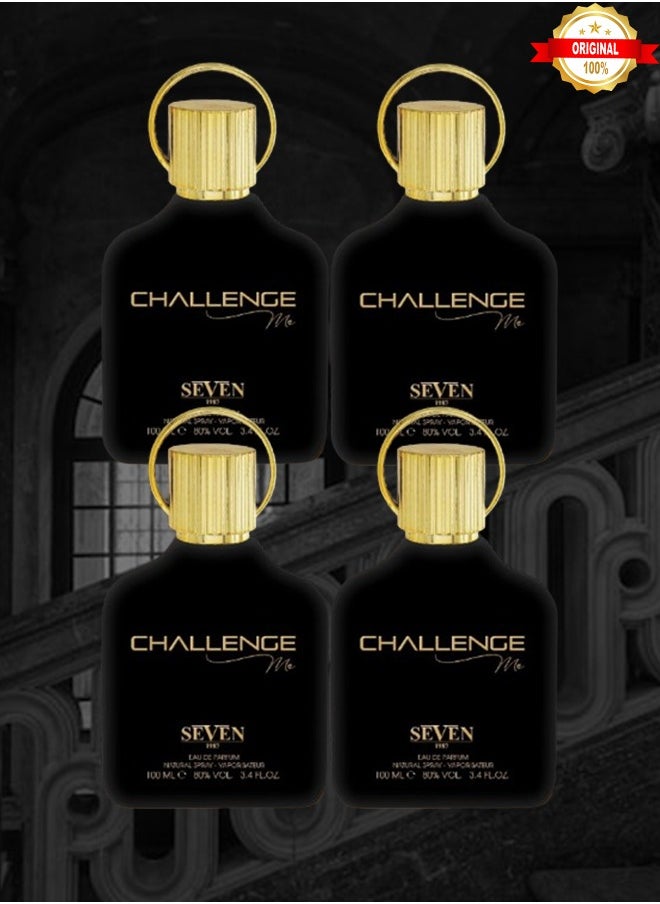 Seven 4 Pieces Challenge Seven 1987 EDP 100ML  - Image 1