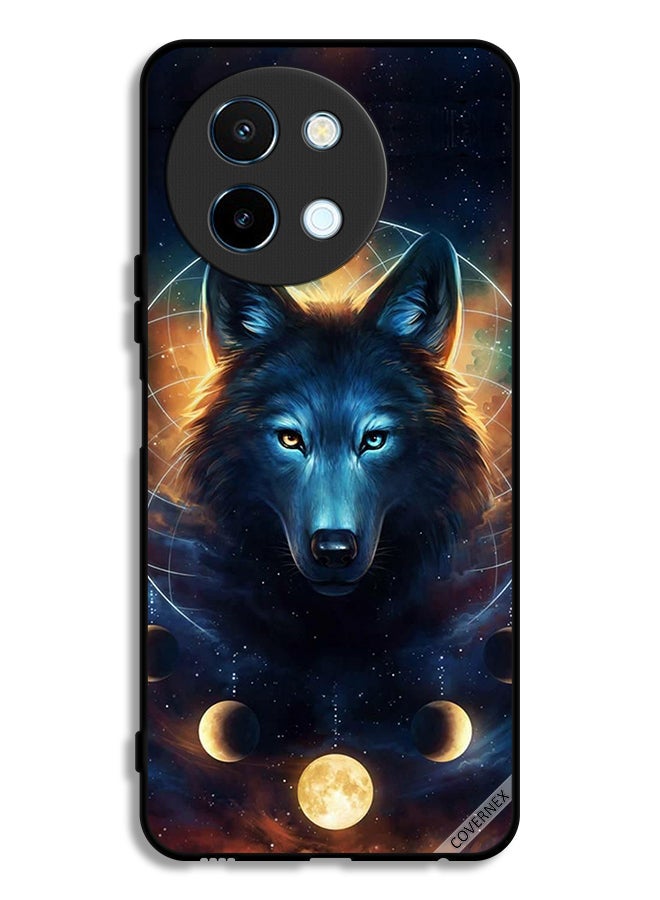 Covernex Vivo Y38 5G Protective Case Cover Wolf In Space - Image 1