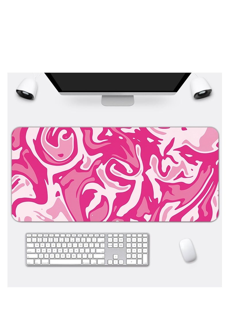 Y&D Gaming Mouse Pad,Extended Large Mat Desk Pad, Stitched Edges Mousepad, Long Non-Slip Rubber Base Mice Pad(31.5x11.8x0.12 Inch)