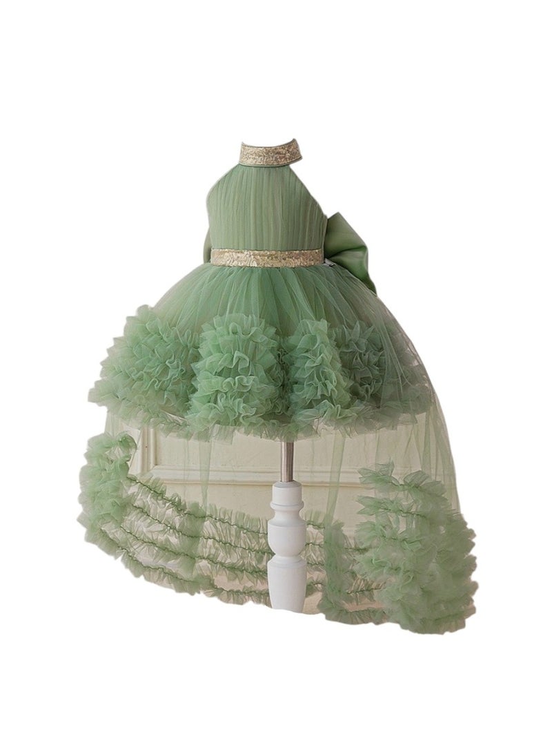 D'Daniela Ruffled Tulle Dress - Image 2