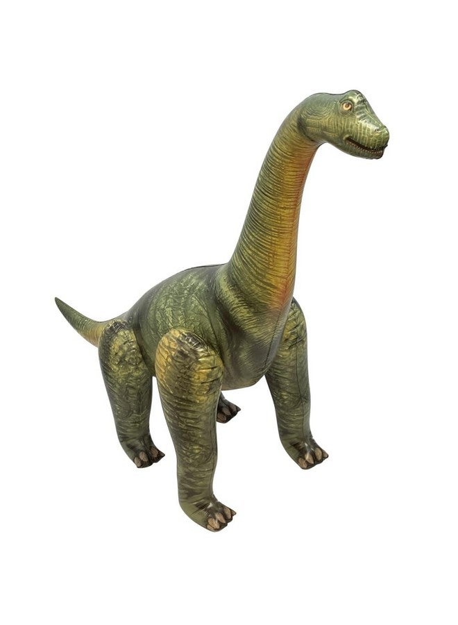 Jet Creations 48" Brachiosaurus Inflatable Air Stuffed Plush Toy Durable Self Standing One Of The Best Dinosaur Toys Party Favors For Kids Pool Toys Dibrac8 - Image 1
