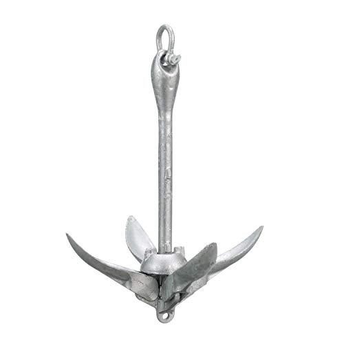 Seachoice Folding Grapnel Boat Anchor, 5.5 Lbs., Steel - Image 2