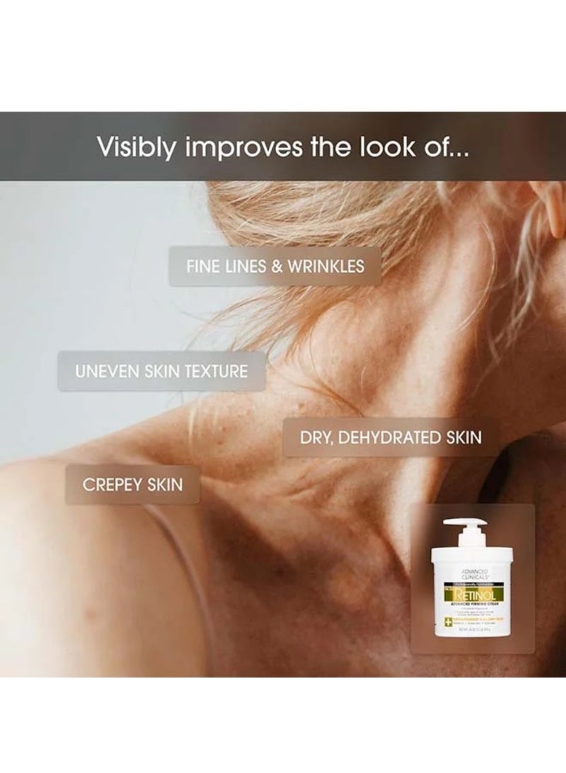 Advanced Clinicals Retinol Advanced Firming Cream 16ounce - Image 4