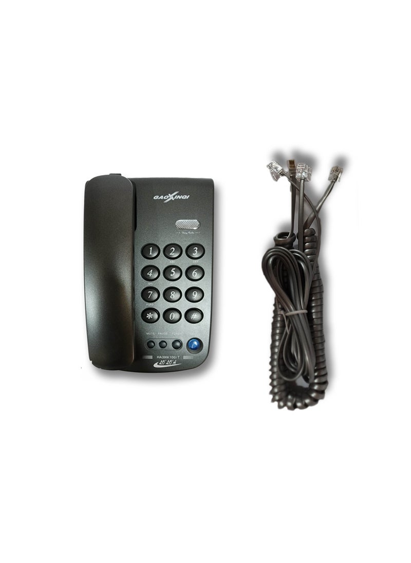 Gaoxinqi - Gaoxinqi HCD399(100T)P/TSDL Corded Phone - Gray - Image 1