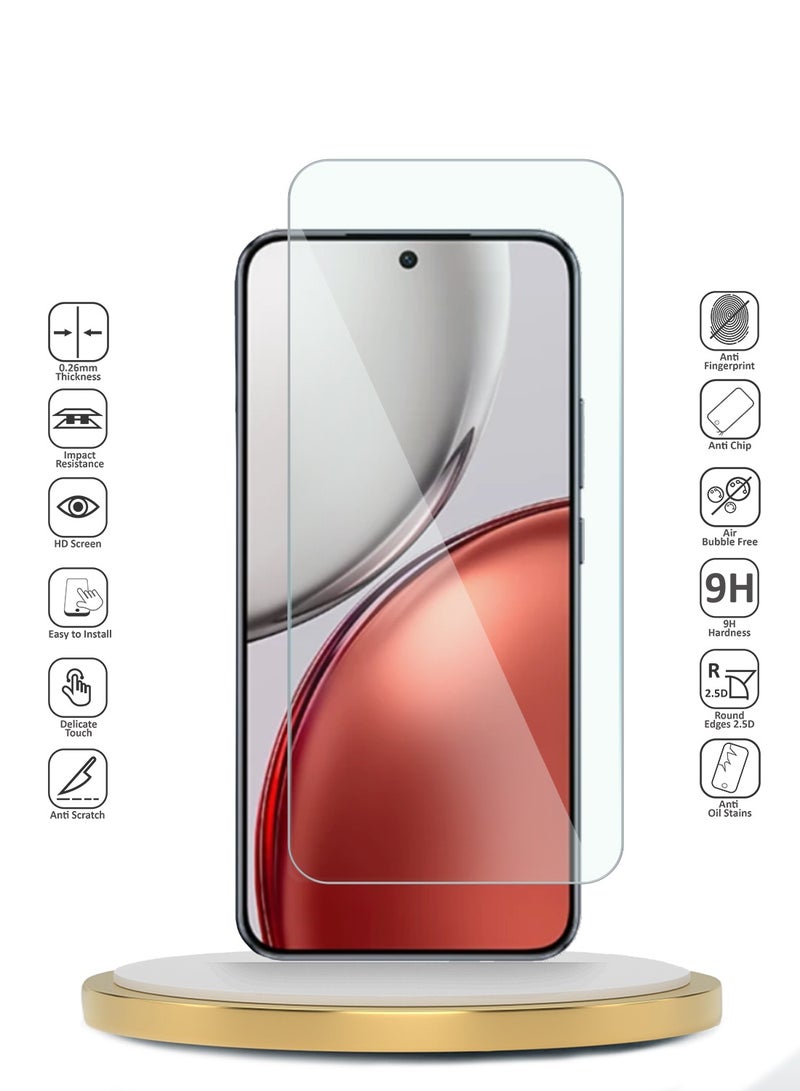 Wtech Honor X9d 5G 2025 WTech Premium Series Curved Edges 9H 2.5D Tempered Glass Screen Protector (MSG9CN) - Clear - Image 2