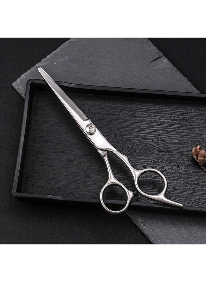 Depend Professional Hair Cutting Barber Shears Scissor Silver 6inch - Image 5