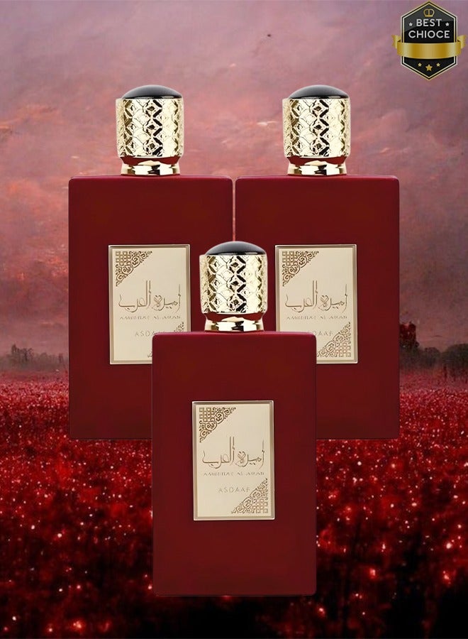 ASDAAF 3 Pieces Ameerat Al Arab Perfume 100ml EDP - Image 1