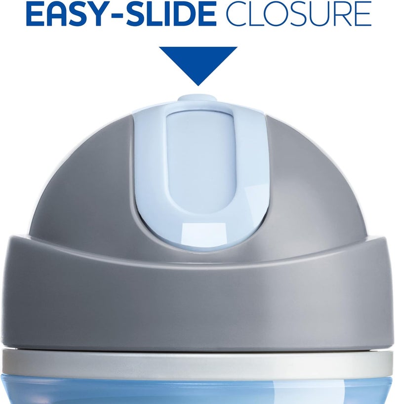 Chicco 9oz. Double-Wall Insulated Flip-Top Sippy Cup with Silicone Straw and Spill-Free Lid - Image 4