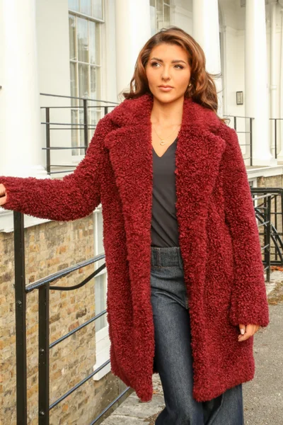 Double Second Luxury Teddy Bear Fur Coat