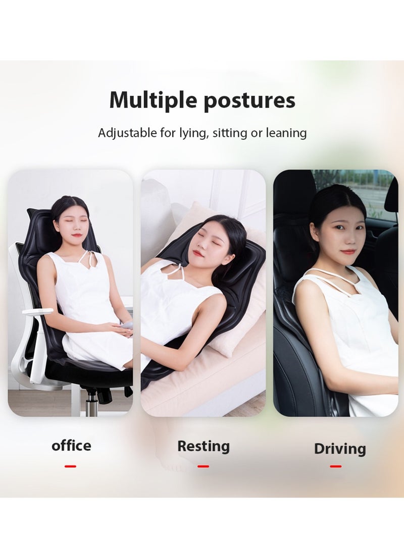 Leon Home Portable Heating and Vibrating Chair Pad, Full-Body Deep Tissue Massager with 2 Adapters, Perfect for Office, Home, and Car Use - Image 5