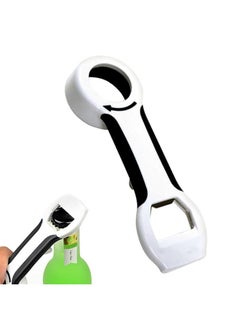 YAFIYGI YAFIYGI Soda Bottle Opener Tool 4-in-1 Grip Bottle Opener Lids off Jar Opener for Easy Opening Twist Caps Canning Lids Can Tabs Multifunctional Plastic Tool Kitchen Gadgets for Arthritis Relief  - Image 1