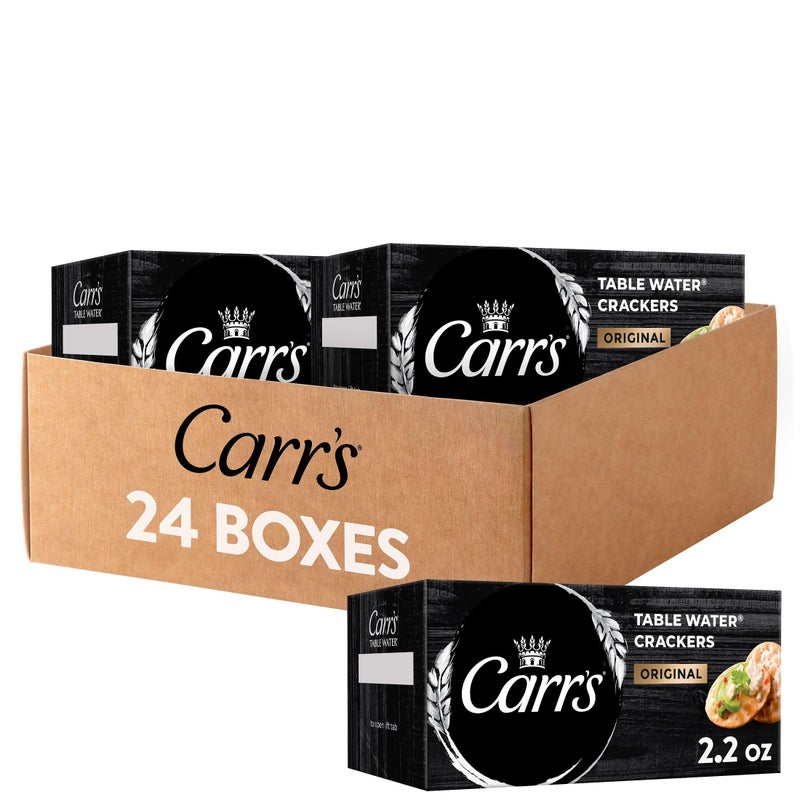 Carr'S Carrs Table Water Crackers Original 22oz 24 Count - Image 3