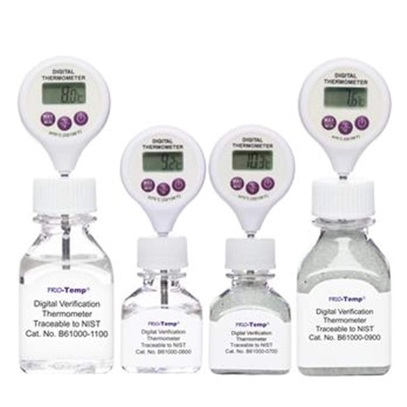 SP Scienceware SP Bel-Art, H-B Frio-Temp Calibrated Electronic Verification Lollipop Stem Thermometer for Refrigerators, Incubators and General Applications; 0/70C (32/158F) (B61000-0900) - Image 1