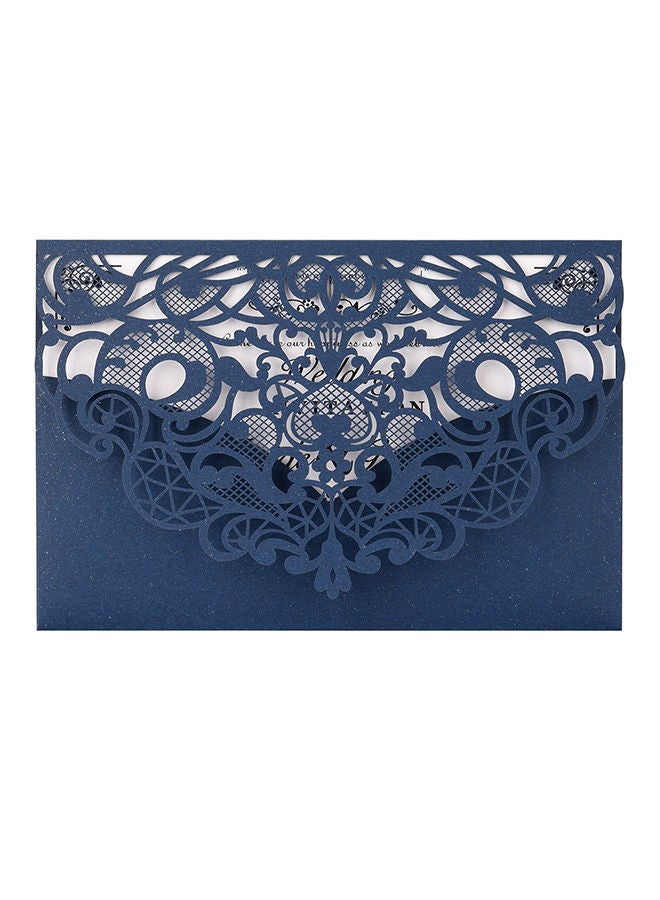NIBEMINENT 20-Piece Wedding Invitation Card Set Blue