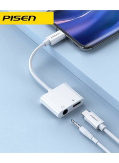 Pisen PISEN USB C to 3.5mm Headphone Jack Audio Charger Adapter DAC Type C Aux Earphone Splitter Compatible for iPad Pro 2021 M1, iPad mini 6, Galaxy S21+, Ultra S10 Lite Note10 A90 Tab S6,Huawei P30  - Image 3