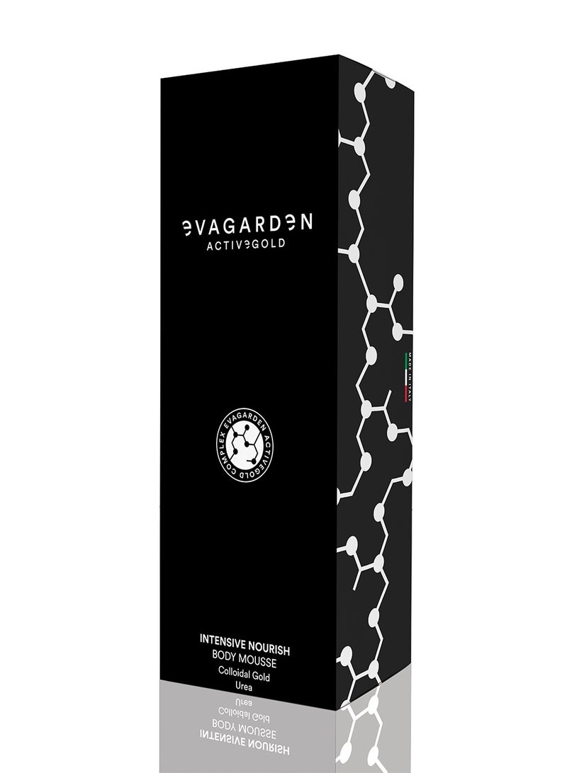 evagarden ACTIVEGOLD | Intensive Nourishment Body Mousse 150 ML - Image 2