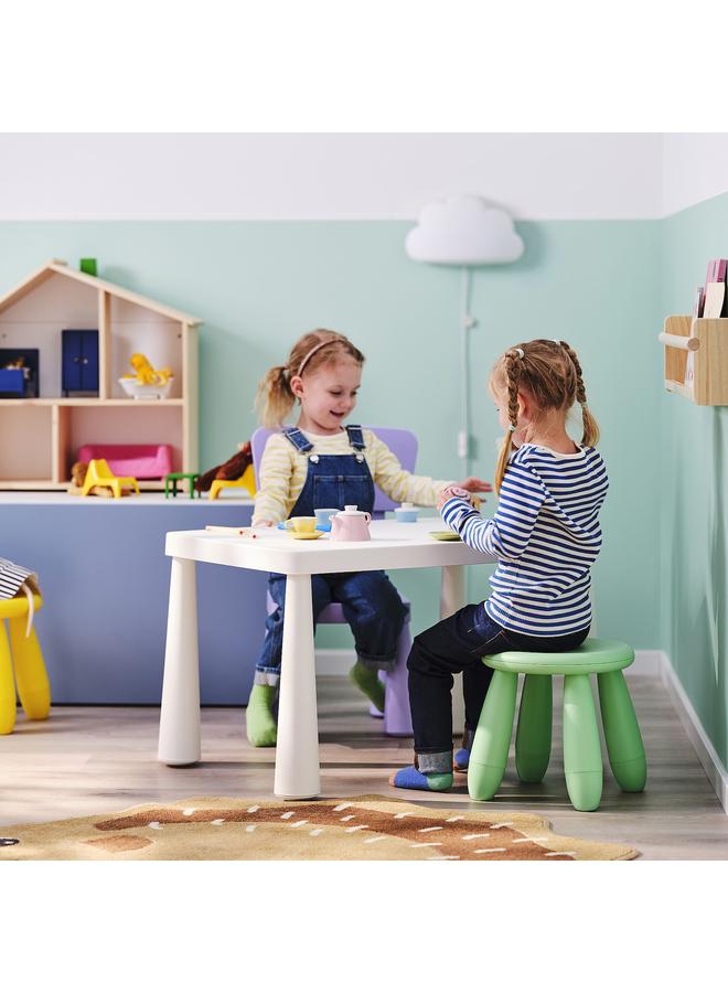 Zaboon Children'S Stool, In/Outdoor/Light Green - Image 2