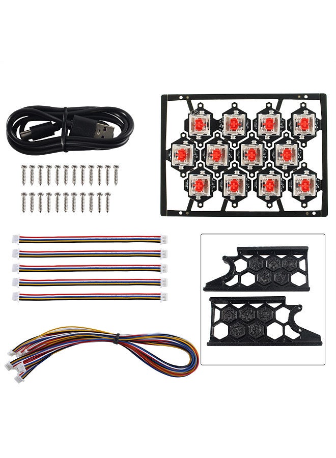 Hot Key Board Vor Skirt Klipper Pre-installed PCB Board with LED Compatible with Vor V2.4/Trident/Switchwire 3d Printers  - Image 1