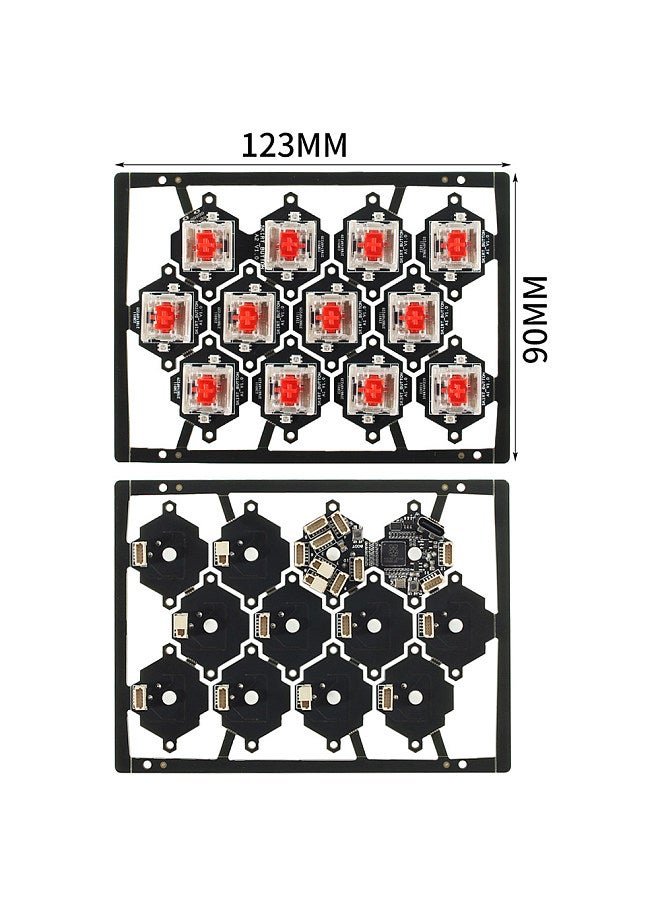 Hot Key Board Vor Skirt Klipper Pre-installed PCB Board with LED Compatible with Vor V2.4/Trident/Switchwire 3d Printers  - Image 3