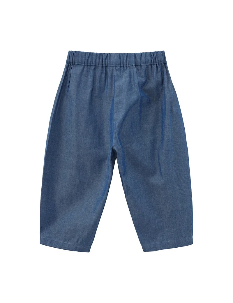 Balabala Blue/White Baby Boys Woven short sleeve suit for Men | Best Price UAE