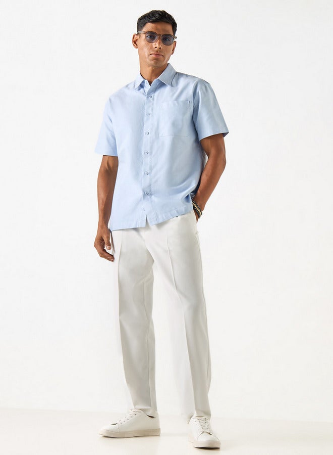 ايكونيك تيشيرت سادة بأكمام قصيرة وجيب من آيكونيك - Image 2