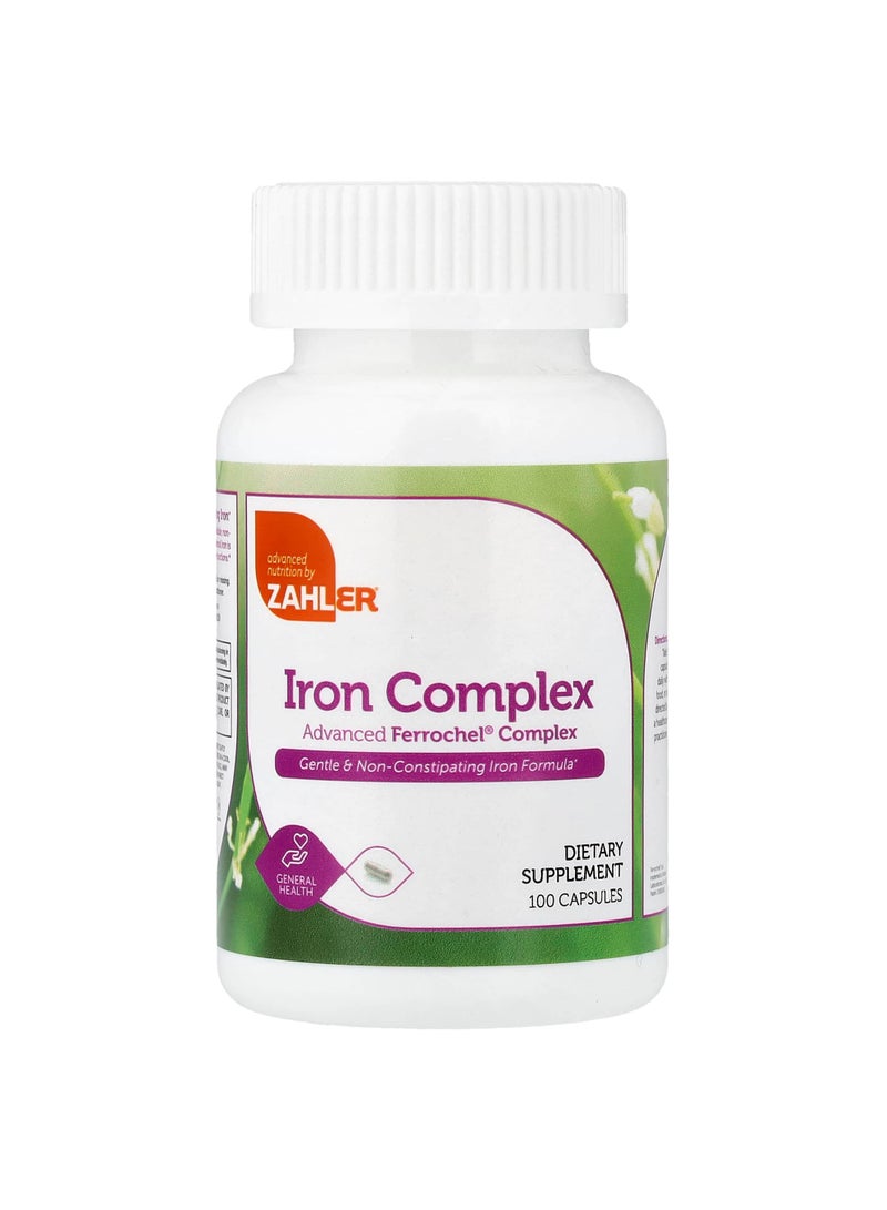 Iron Complex, 100 Capsules