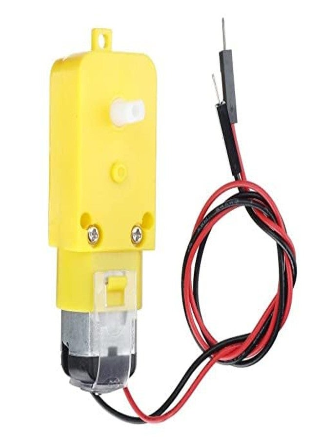 Robodo 2 Set Smart Car Robot Chassis Kit with Plastic Tire Wheel With Deceleration DC 3-6v Drive Gear Motor For BO Motor with Wheel - Image 3