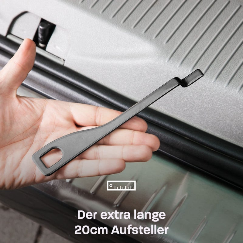 040 Parts Long Tailgate Stand 20 cm Compatible with VW T6 T5 T4 T6.1 California Multivan Bulli Ocean Coast Beach Team Golf Caddy Camping Accessories - Image 2