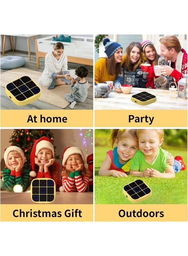 4-in-1 Handheld Electronic Tic-Tac-Toe Puzzle Game Console for Kids and Adults - Image 1