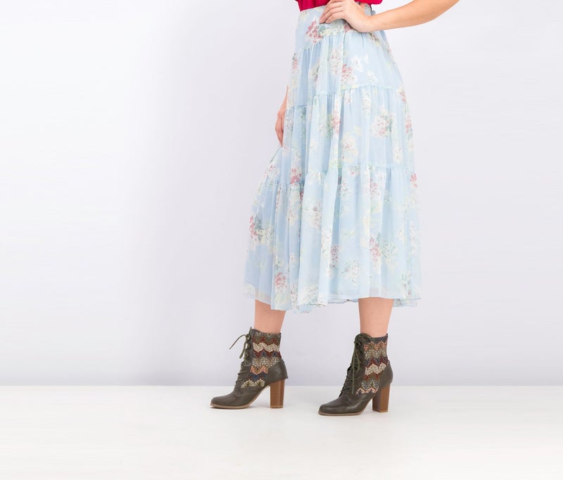 RALPH LAUREN Women Floral Maxi Skirt, Multicolor  - Image 2