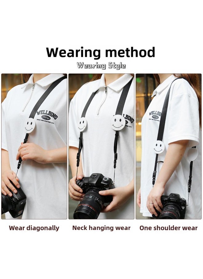 Generic Micro SLR Strap Cute Mickey Palm Camera Shoulder Strap Suitable For Polaroid Mini25 Fuji Sony Canon-Color:Slap  - Image 3