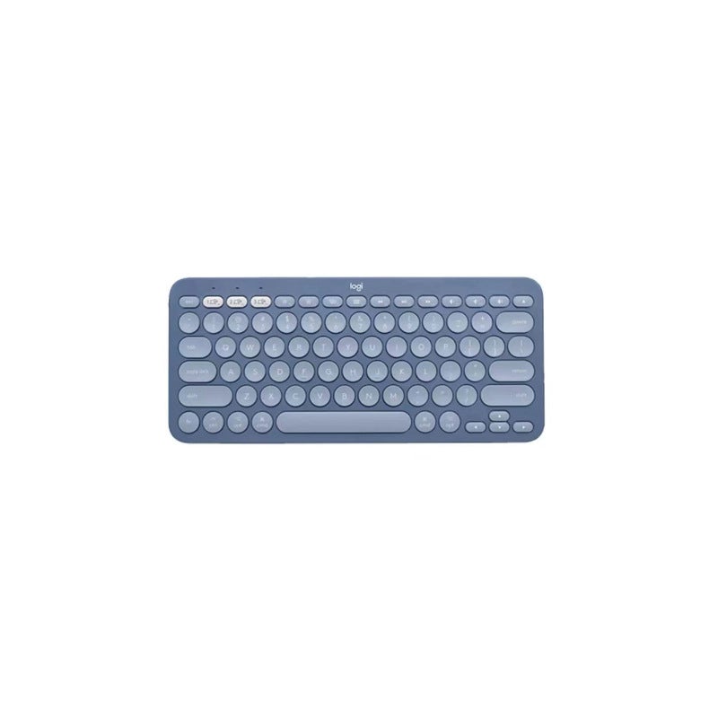 Logitech K380 Wireless Keyboard Silent Multi-Device Bluetooth K380-Pinyue Blue 