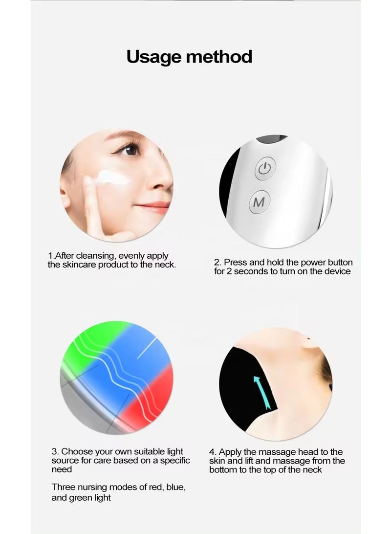 Lifenpure Face and Neck Massager Device for Skin Lifting and Tightening Anti-Aging Wrinkle Removal And Double Chin Remover Skin Care Tools - Image 5